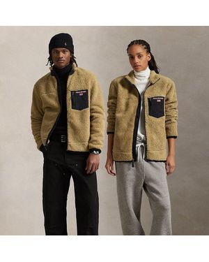 Polo Ralph Lauren Polo Sport Pile Fleece Jacket - Natural