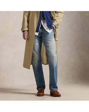 Polo Ralph Lauren Hampton Straight Hand-Painted Jean - Blue