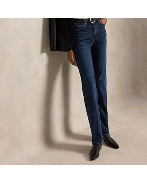 Polo Ralph Lauren High-Rise Straight Jean - Blue