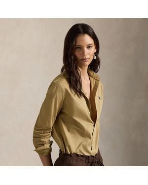 Polo Ralph Lauren Classic Fit Cotton Twill Shirt - Natural