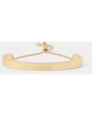 Ralph Lauren Vergoldetes Armband Mit Logo - Mettallic