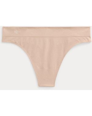 Ralph Lauren Stretch Jersey Thong - Natural