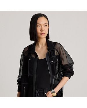 Ralph Lauren Mesh Field Jacket - Black