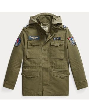 Polo Ralph Lauren Ralph Lauren Boy's Cotton Herringbone Field Jacket - Green