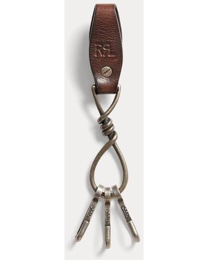 Ralph Lauren Ralph Lauren Leather Key Fob - Brown