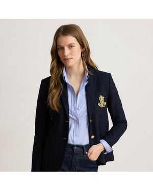 Ralph Lauren Bullion Jacquard Blazer - Blue