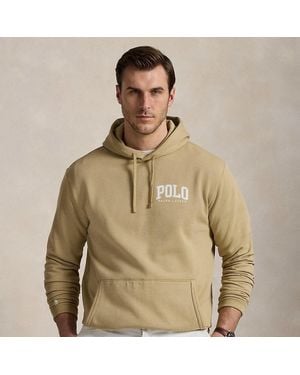 Ralph Lauren Taglie Plus - Felpa con cappuccio e logo - Neutro
