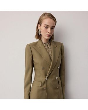 Ralph Lauren Camden Cashmere Jacket - Green