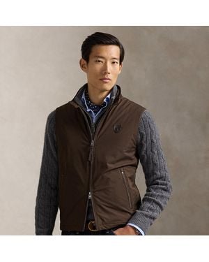 Polo Ralph Lauren The Abottson Gabardine Gilet - Brown