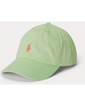Ralph Lauren The Iconic Cotton Chino Ball Cap - Green
