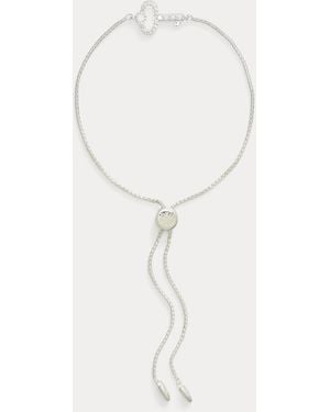Ralph Lauren Sterling Key Slider Bracelet - Metallic