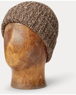 RRL Marled Watch Cap - Natural