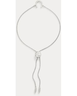 Ralph Lauren Silberarmband Mit Hufeisenanhänger - Mettallic