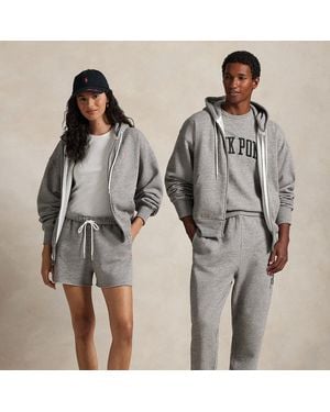 Polo Ralph Lauren Pony Fleece Full-Zip Hoodie - Gray