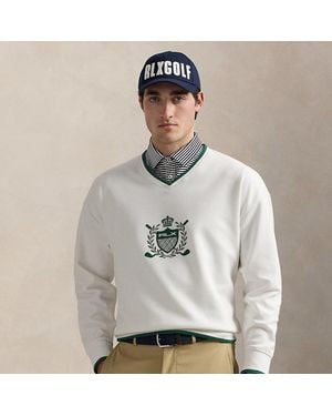 Ralph Lauren Relaxed-Fit Sweatshirt Mit Wappen - Weiß