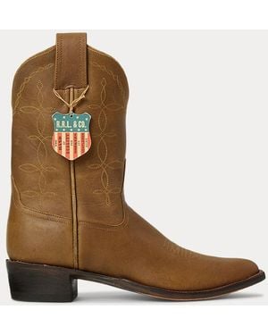 Ralph Lauren Ralph Lauren Limited-Edition Leather Boot - Brown