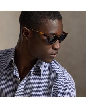 Ralph Lauren Rugby-Stripe Round Sunglasses - Multicolor