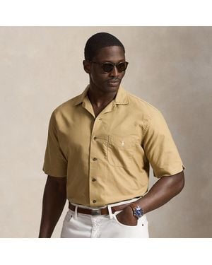 Ralph Lauren Oxford Camp Shirt - Natural