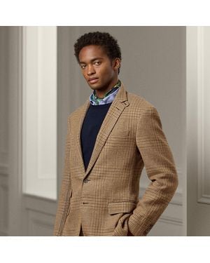 Ralph Lauren Kent Hand-Tailored Plaid Suit Jacket - Multicolor