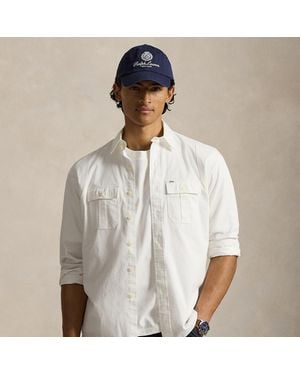 Polo Ralph Lauren Classic Fit Sateen Workshirt - White