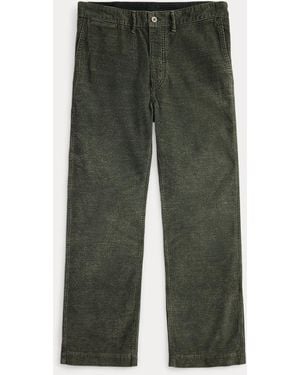 RRL Engineer-Fit Hose Aus Kordsamt - Grün