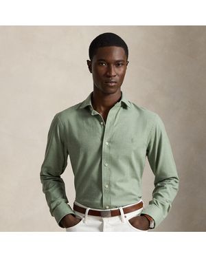 Polo Ralph Lauren Custom Fit Performance Twill Shirt - Green