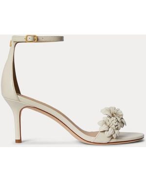 Ralph Lauren Heeled Sandals - Metallic