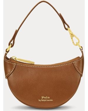 Ralph Lauren Polo Id Leather Card Case - Brown