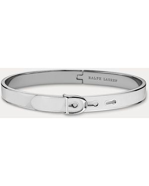 Ralph Lauren Welington Narrow Enamel Bracelet - Metallic