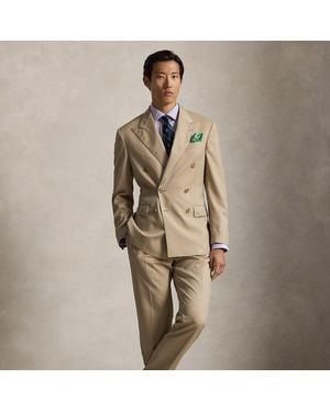 Polo Ralph Lauren Polo Tailored Fit Panama-Weave Suit - Natural