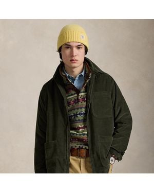 Polo Ralph Lauren Corduroy Full-Zip Overshirt - Green