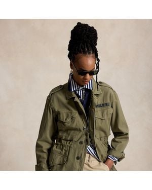 Polo Ralph Lauren Cotton Twill Field Jacket - Green