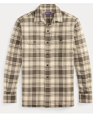 Ralph Lauren Kariertes Hemd Aus Twill - Grün