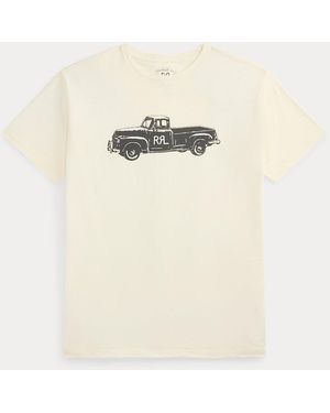 RRL Truck Jersey T-shirt - White