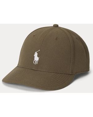 Polo Ralph Lauren Twill High-Crown Ball Cap - Green