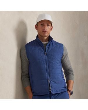 Ralph Lauren Hybrid Full-Zip Gilet - Blue