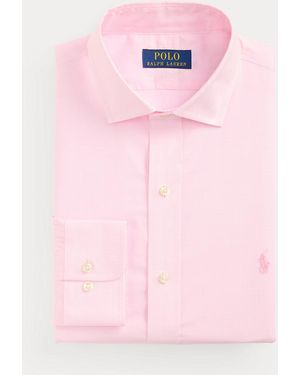 Polo Ralph Lauren Chemise En Popeline Custom Fit - Rose