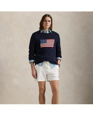 Polo Ralph Lauren Slim-Fit Badeshorts Traveler - Weiß