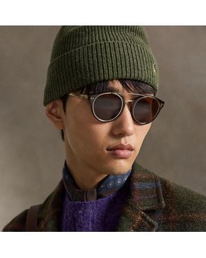 Ralph Lauren Signature Pony Wool-Blend Beanie - Green