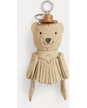 Polo Ralph Lauren Western-Taschenanhänger Mit Polo Bear - Natur