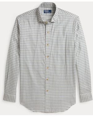 Polo Ralph Lauren Classic Fit Tattersall Keper Overhemd - Grijs