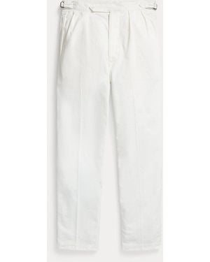 Polo Ralph Lauren Relaxed-Fit Twill-Offiziershose - Weiß