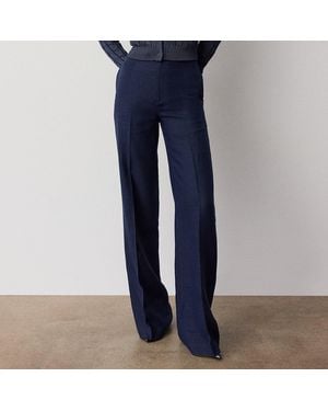 Ralph Lauren Dean Linen Pant - Blue