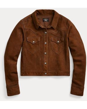 RRL Sheepskin Jacket - Brown