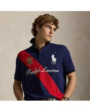 Polo Ralph Lauren Classic Fit Big Pony Polo Shirt - Blue