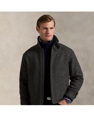 Polo Ralph Lauren Die Jacke Langdon Aus Wolle - Schwarz