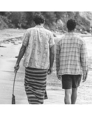 RRL Floral-Paisley Linen-Cotton Shirt - Grey