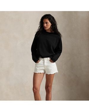 Polo Ralph Lauren Cut-Off Denim Short - White
