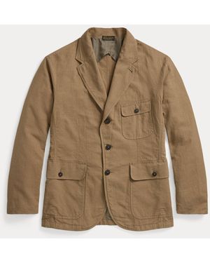 RRL Unconstructed Cotton-Linen Sport Coat - Brown
