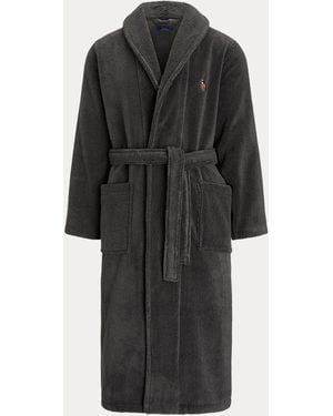 Polo Ralph Lauren Shawl-Collar Terry Robe - Black